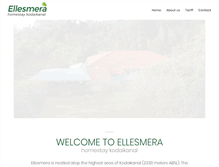 Tablet Screenshot of ellesmera.com